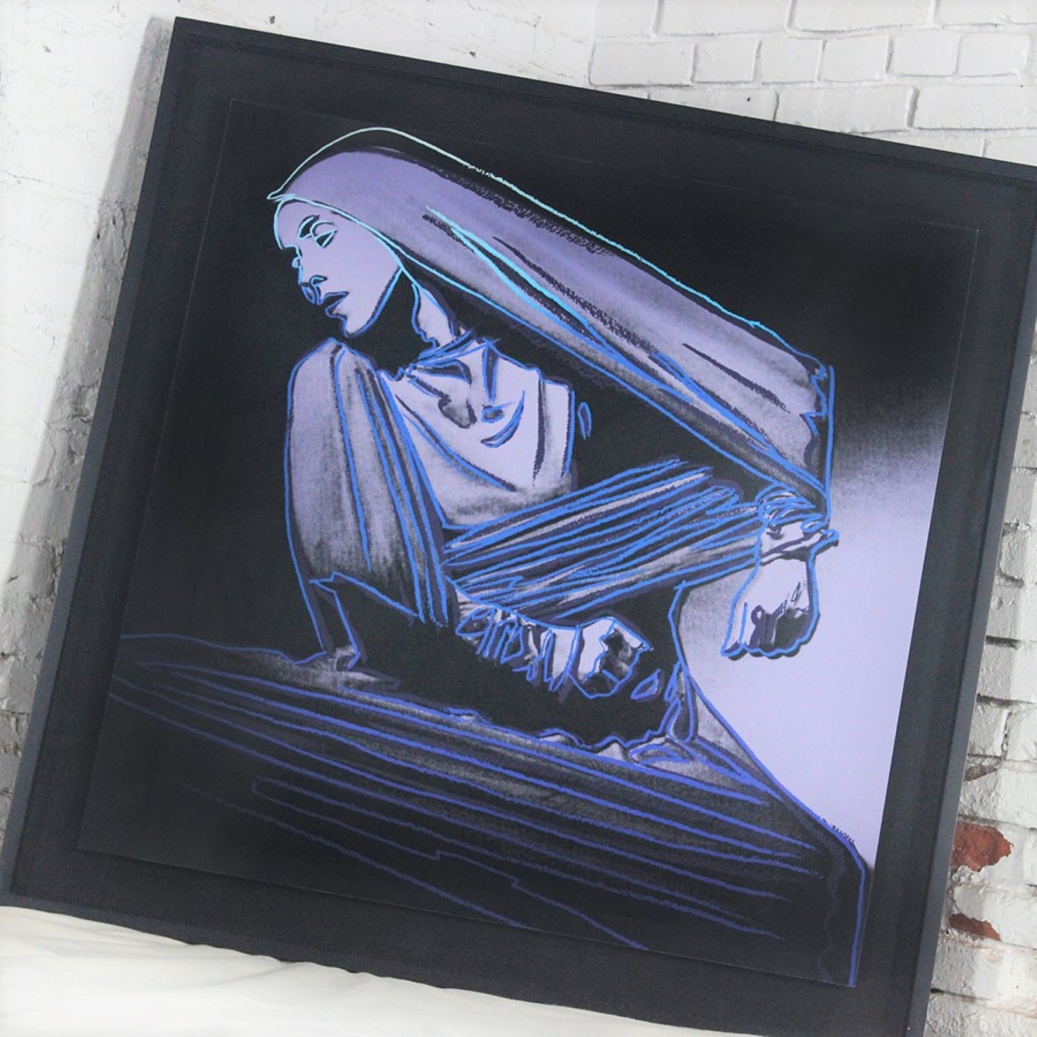 Andy Warhol Lamentation #388 from the Martha Graham Series 1986 - Signed Screen Print