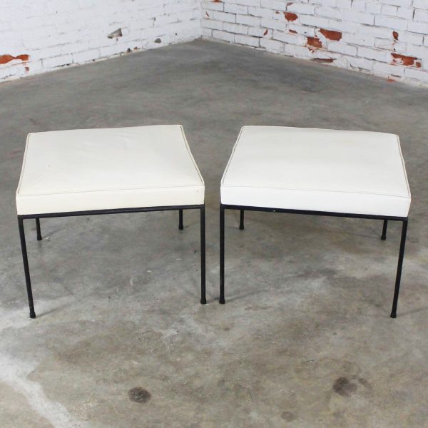 Paul McCobb Planner Group All ‘Round Square Stools for Winchendon Mid Century Modern