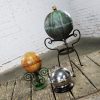 Collection of Orb Objects on Stands as Centerpiece or Object d ‘Art