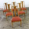 Mid Century Contempora Dining Chairs by William Clingman for J. L. Metz Set of Six