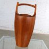 Monumental Dansk Staved Teak Bucket Style Ice Bucket by Jens Quistgaard