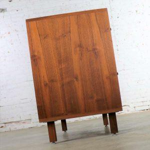Mid Century Modern Two Drawer Lateral File Cabinet in Walnut by Hardwood House Inc.