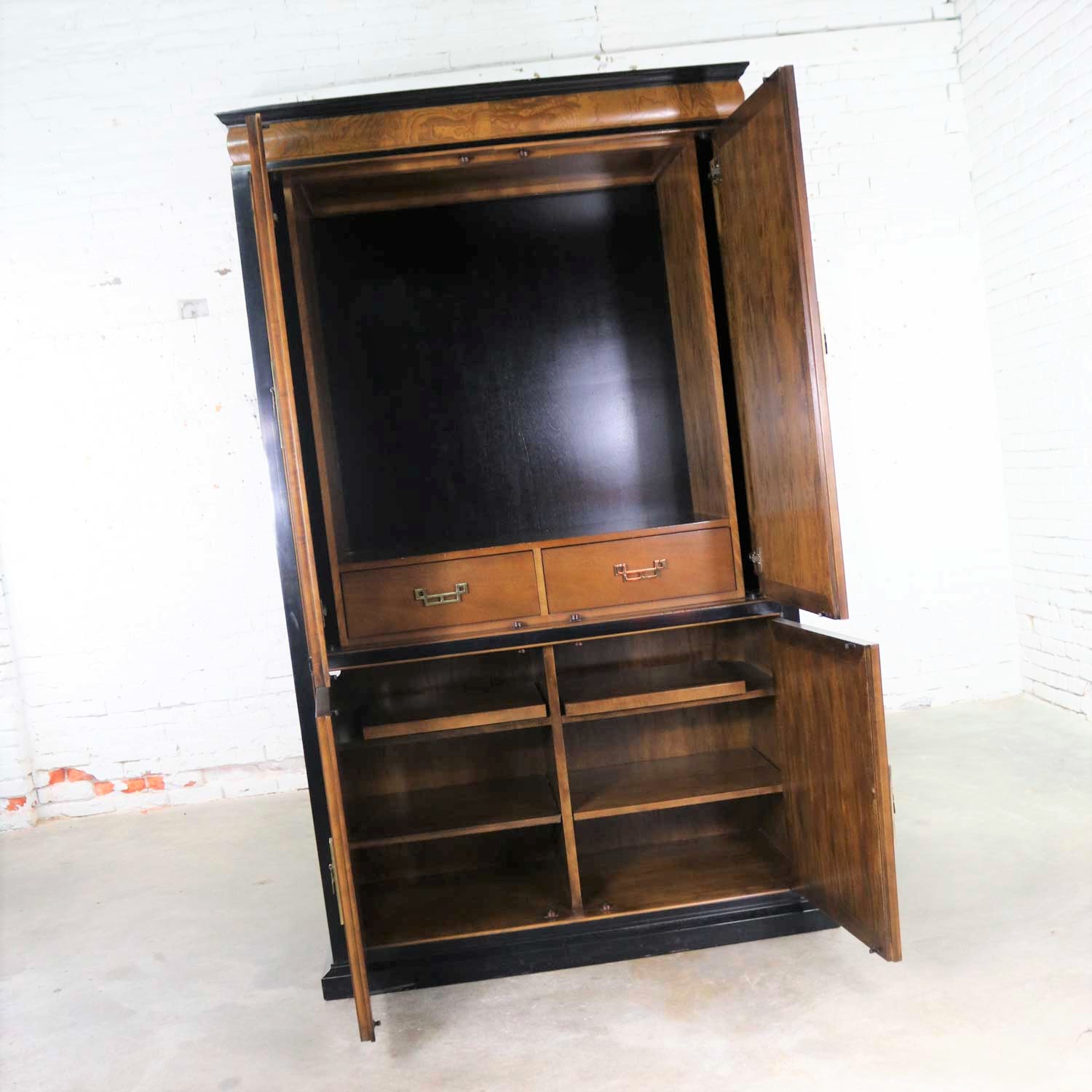Large Chin Hua Entertainment Storage Armoire by Raymond K. Sobota for Century Furniture