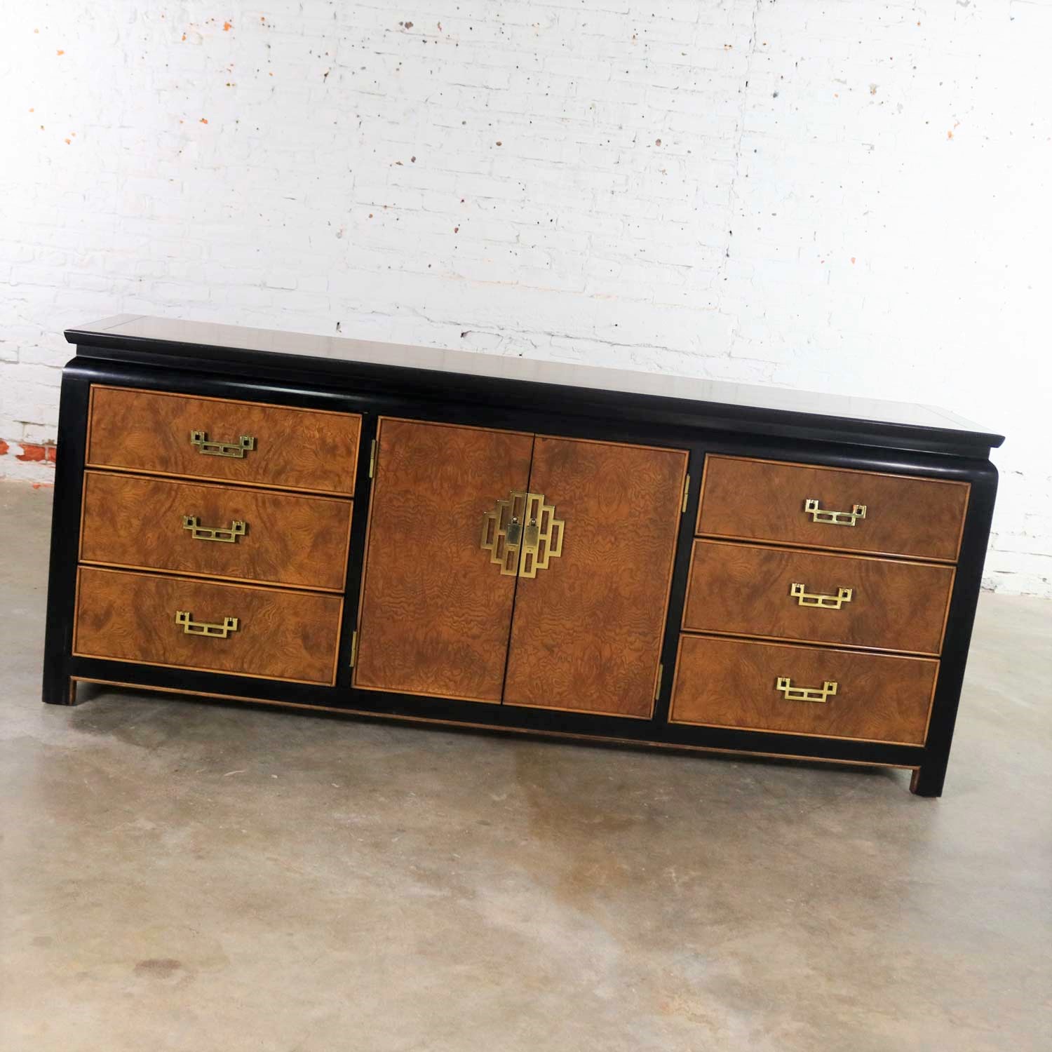 Vintage Chin Hua Low Dresser or Credenza by Raymond K. Sobota for Century Furniture
