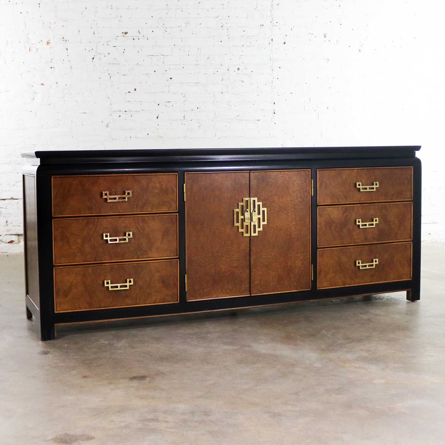 Vintage Chin Hua Low Dresser or Credenza by Raymond K. Sobota for Century Furniture