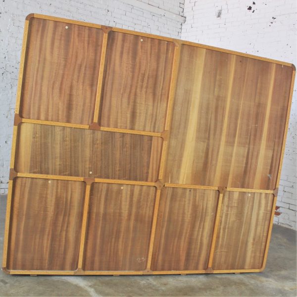 Vintage Teak Scandinavian Modern Dyrlund-Style Wall Unit Bookcase Storage