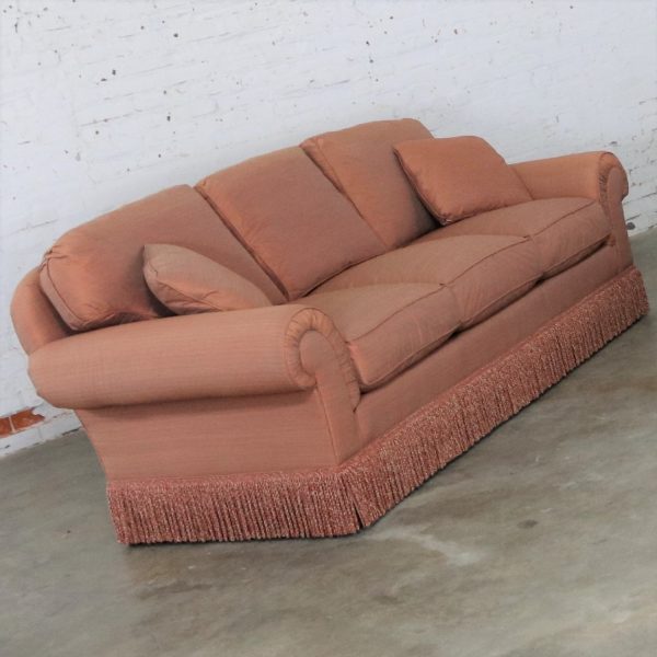 Baker Sofa Lawson Style from the Crown and Tulip Collection Terracotta - ONLY ONE LEFT
