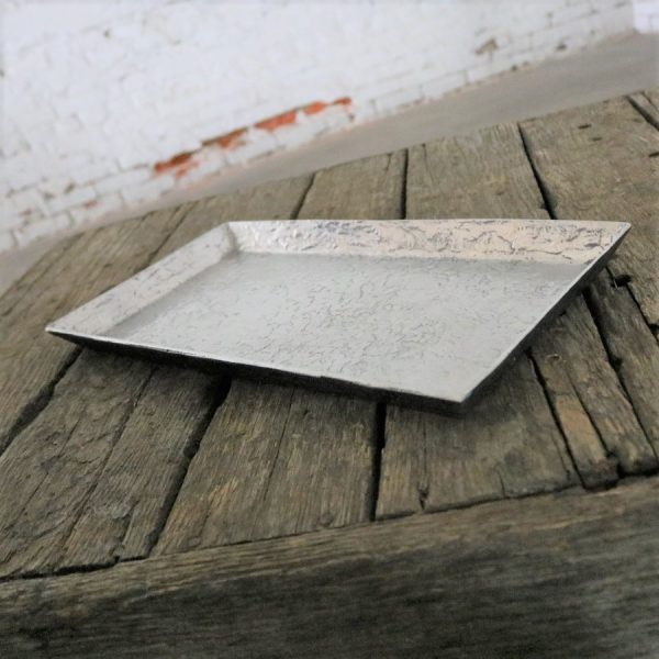 Michael Aram Cast Aluminum Flint Collection Rectangular Tray