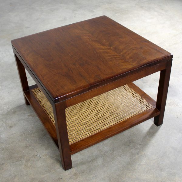 Founders Furniture Square End Table Vintage Mid Century Modern