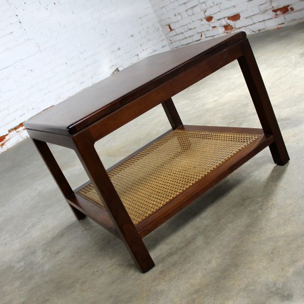 Founders Furniture Square End Table Vintage Mid Century Modern