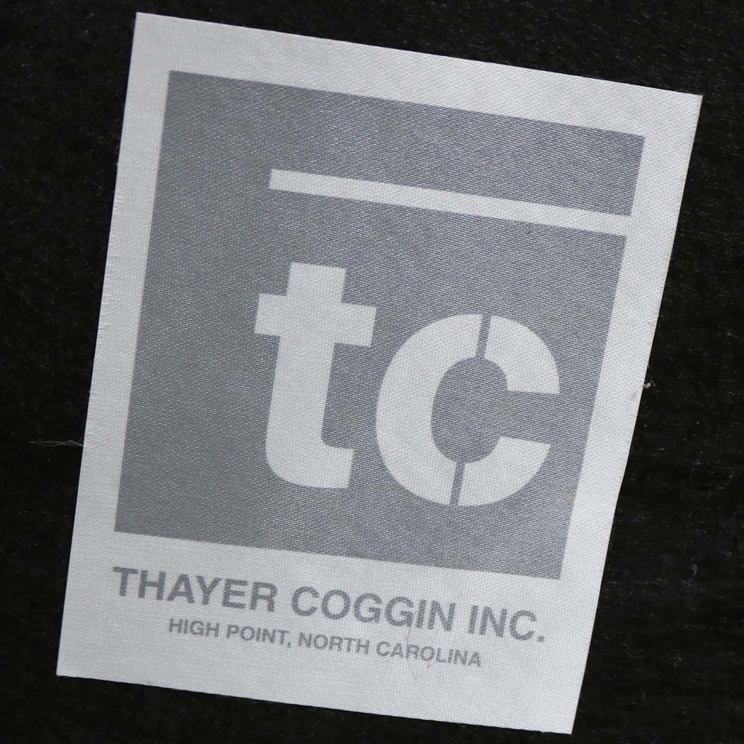 Thayer Coggin 1086 Zac Swivel Lounge Chair White and Satin Nickel