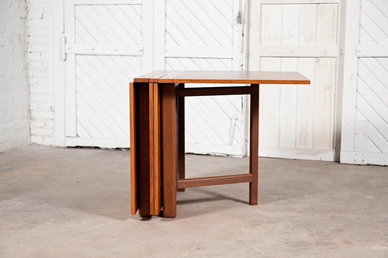 Vintage Bruno Mathsson Style Maria Folding Table