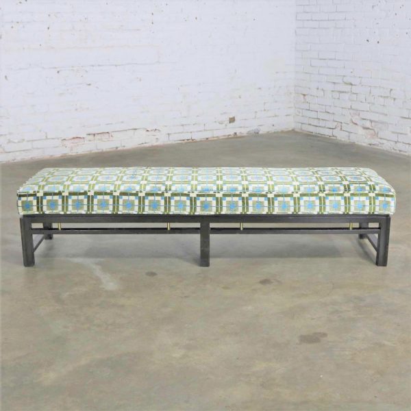 Edward Wormley for Dunbar Mid Century Modern Bench Newly Upholstered