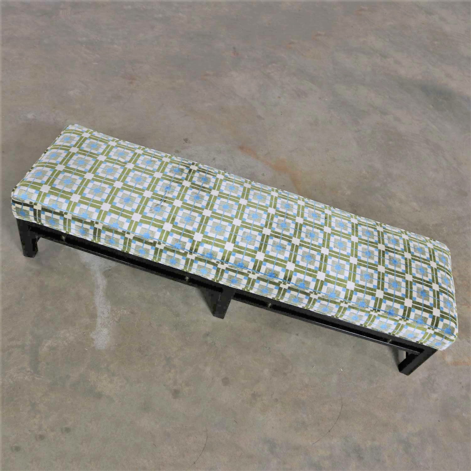Edward Wormley for Dunbar Mid Century Modern Bench Newly Upholstered