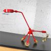 Kila Red Dog Rolling Table Lamp by Harry Allen for IKEA