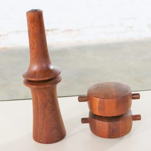 Scandinavian Modern Teak Pepper Mills by Jens Quistgaard for Dansk Designs