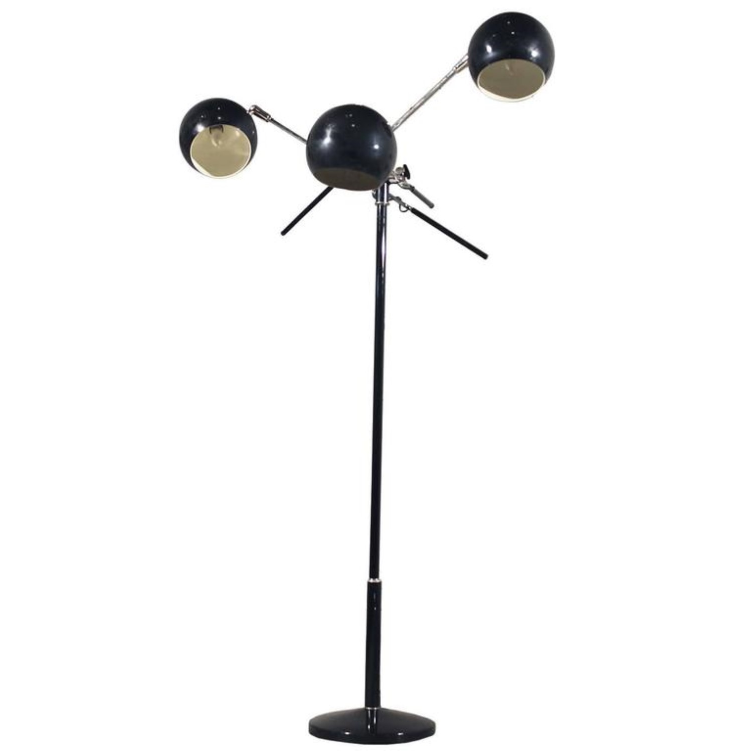 Robert Sonneman Style Triennale Orbiter Ball Floor Lamp