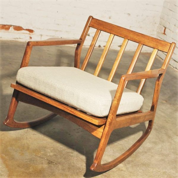 Danish Modern Teak Rocking Chair