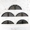 Antique Industrial Arched Foundry Patterns for Molds Handmade Wood – Group 3