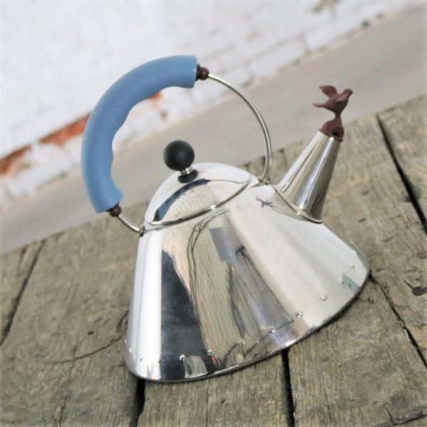 Michael Graves Stainless Steel Whistling Bird Tea Kettle for Alessi