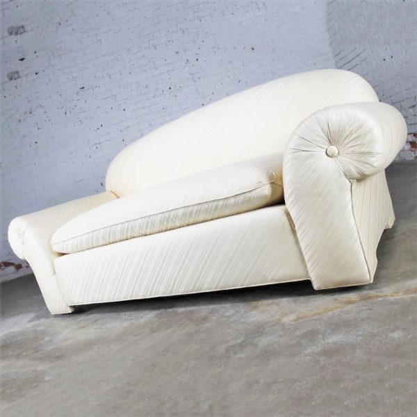 Vintage Donghia Sofa in Original White Vice Versa Fabric