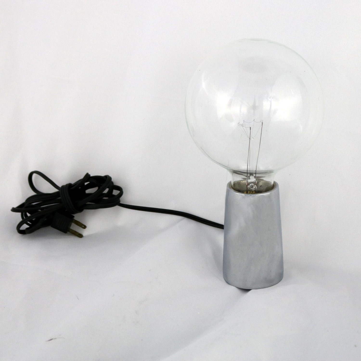 Bill Curry Pick-Up Bulb Table Lamp in Chrome for Design Line