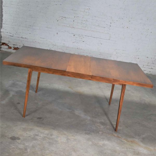 Mid Century Modern Paul McCobb Extension Planner Group Dining Table for Winchendon