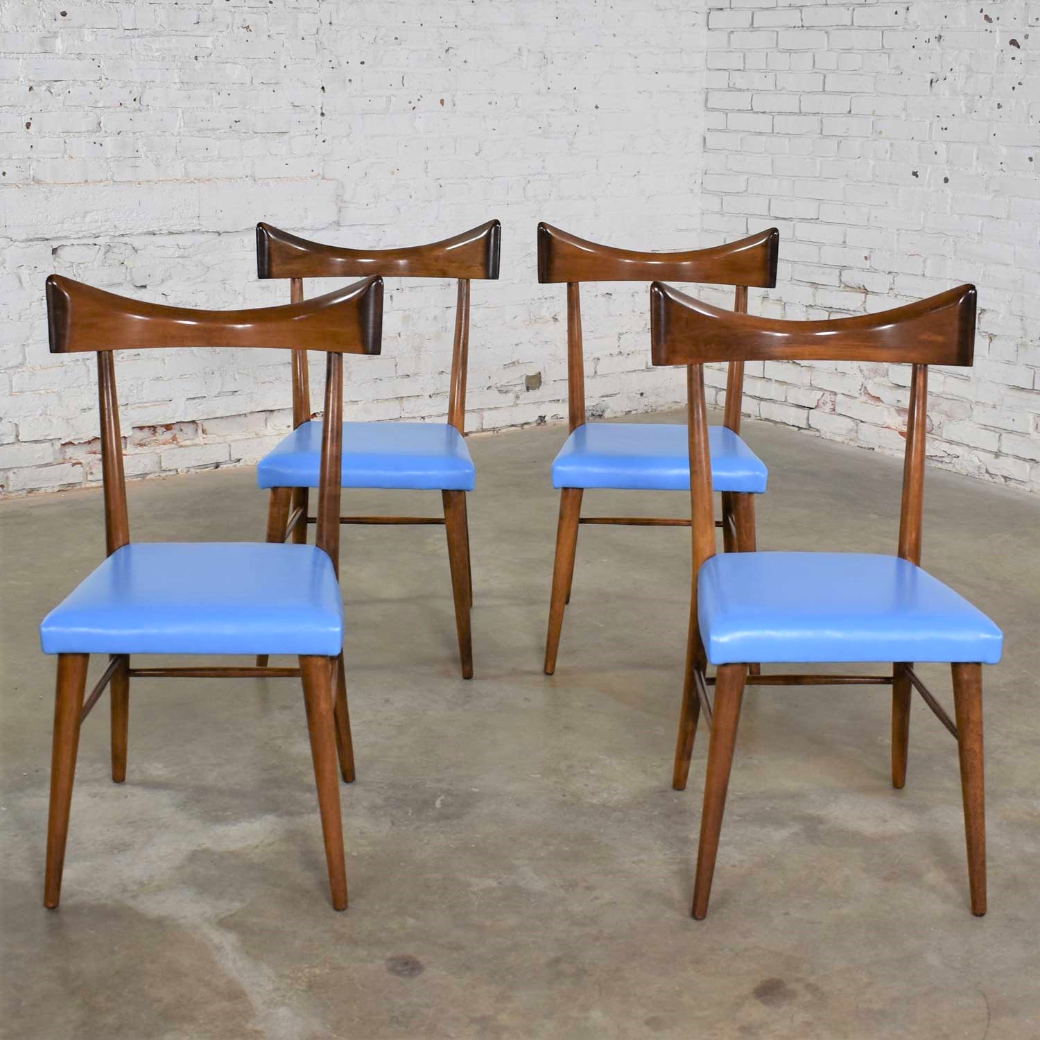 Set 4 Mid Century Modern Planner Group Dining Chairs by Paul McCobb for Winchendon