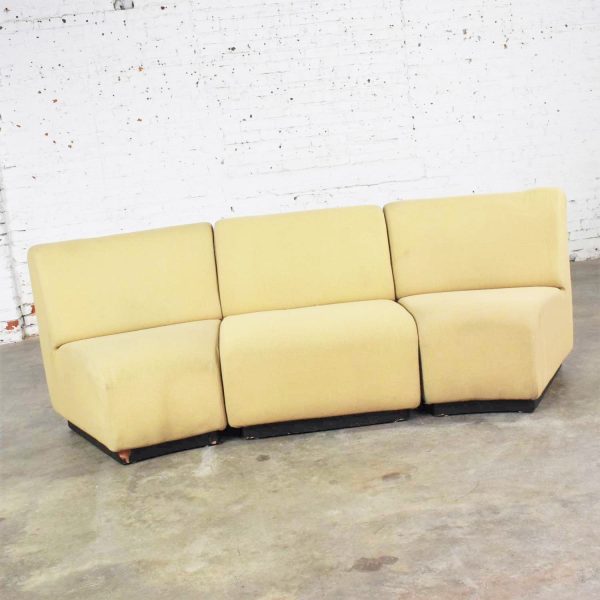 August Inc Modern Modular Sectional Sofa Straight & Wedge Pieces Style of Chadwick