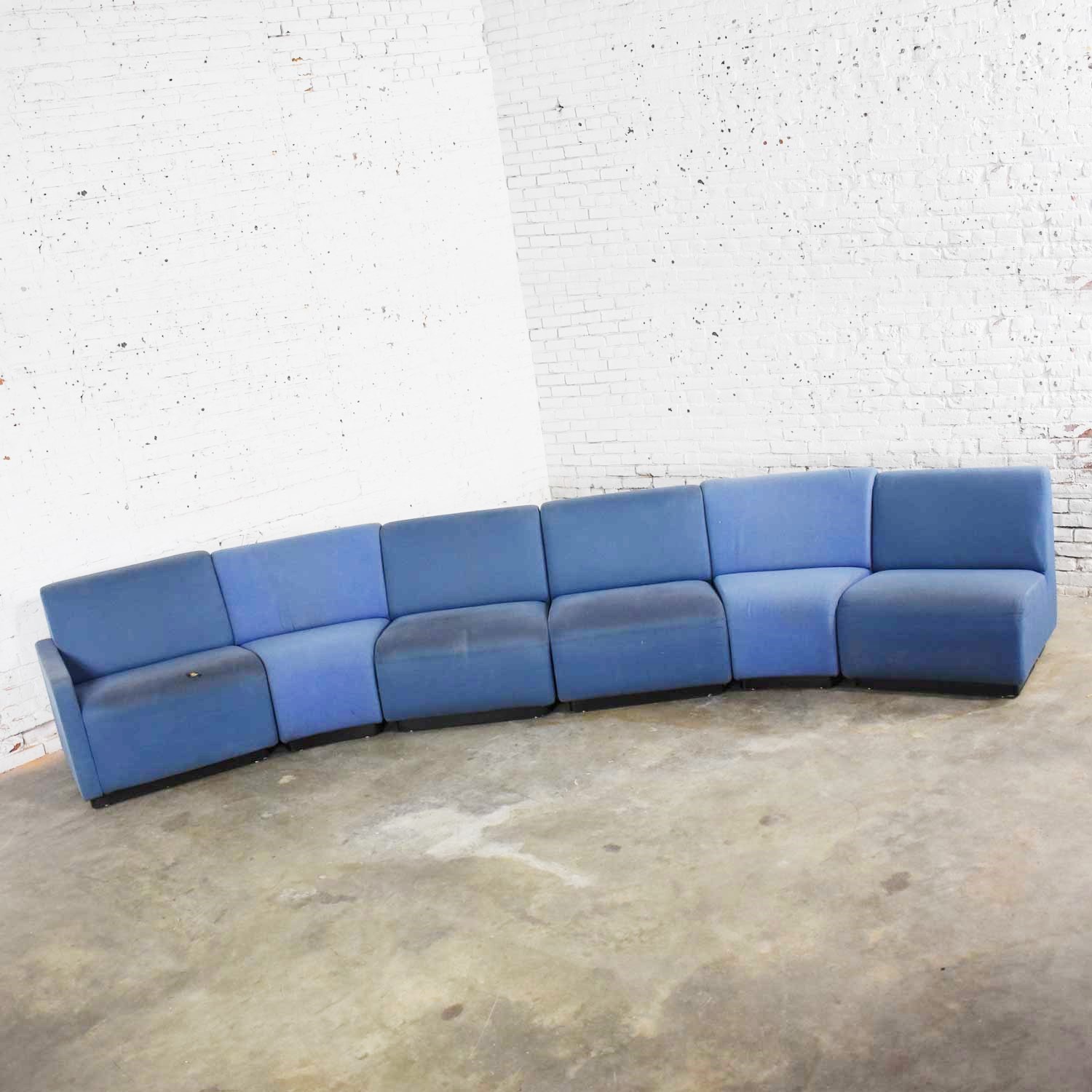 August Inc Modern Modular Sectional Sofa Straight & Wedge Pieces Style of Chadwick