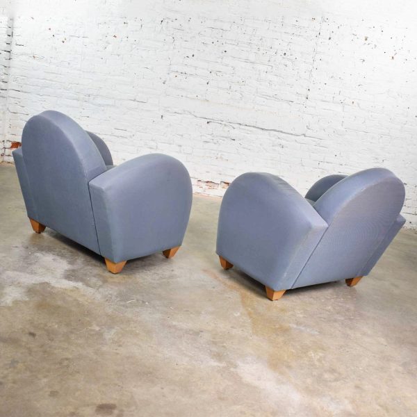 Michael Graves Postmodern Club or Lounge Chairs by David Edward Company 32 Avail