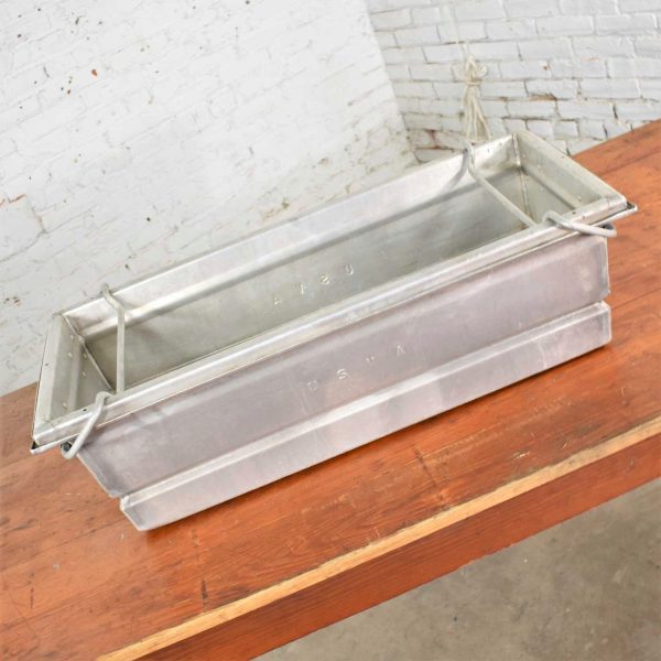 Vintage Aluminum Troughs Planters Sinks Containers Vessels 10 Sold Separately