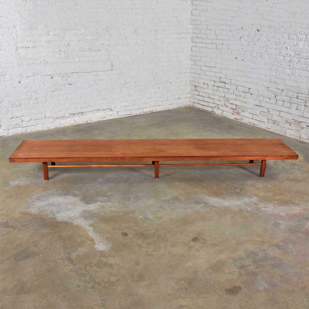 Mid-Century Modern Long Low Milo Baughman for Thayer Coggin Coffee Table or Bench