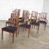 Brasilia Dining Chairs Original Vintage Set of 10 Mid Century Modern 1962-1970