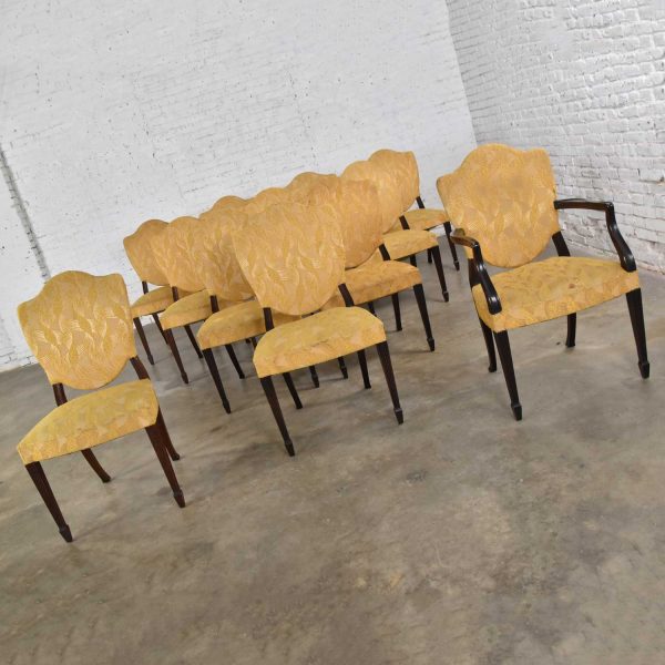 Georgian Revival Sheraton or Federal Style Upholstered Shield Back Dining Chairs Set of 12https://warehouse414.com/wp-content/uploads/2020/12/DSC_0074.jpg