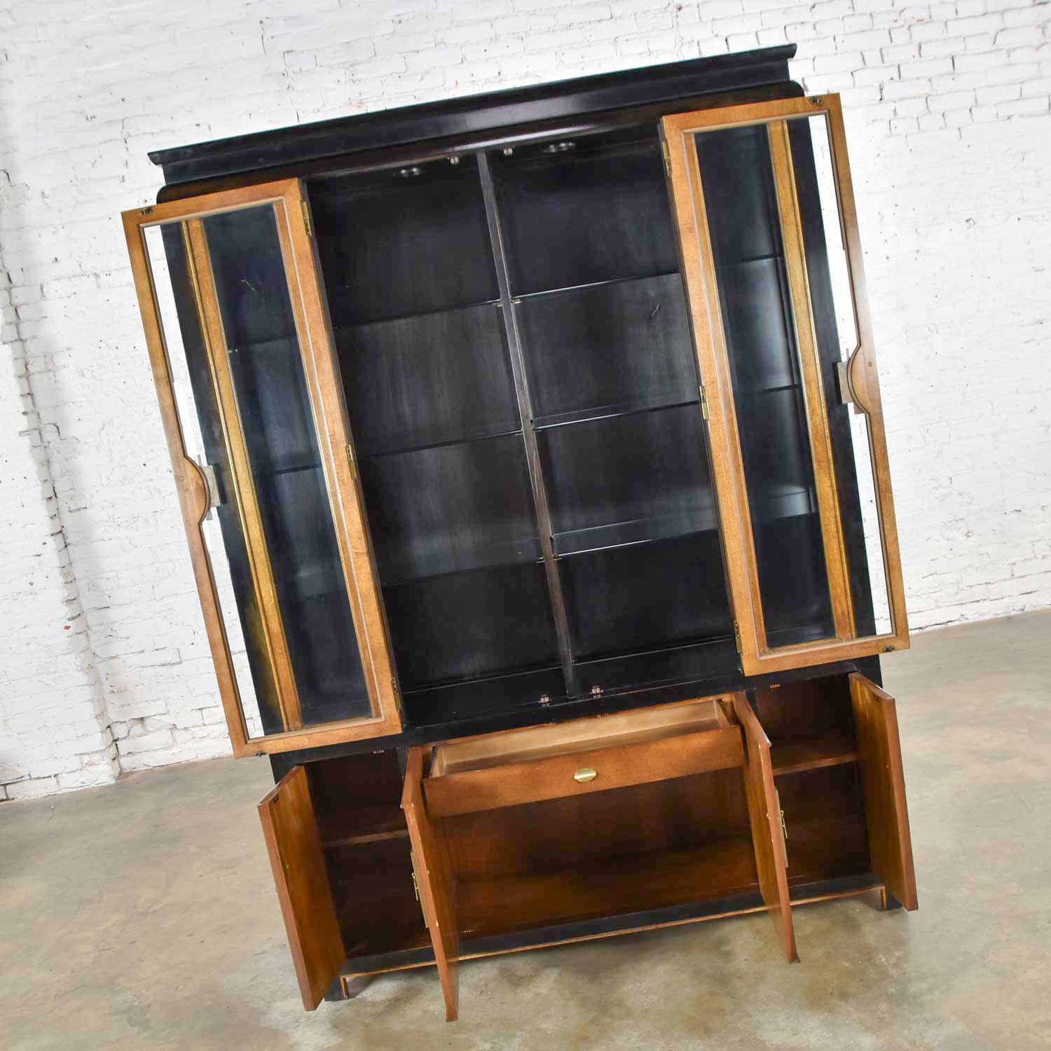 Large Chin Hua China Display Cabinet or Bookcase by Raymond K. Sobota for Century Furniture
