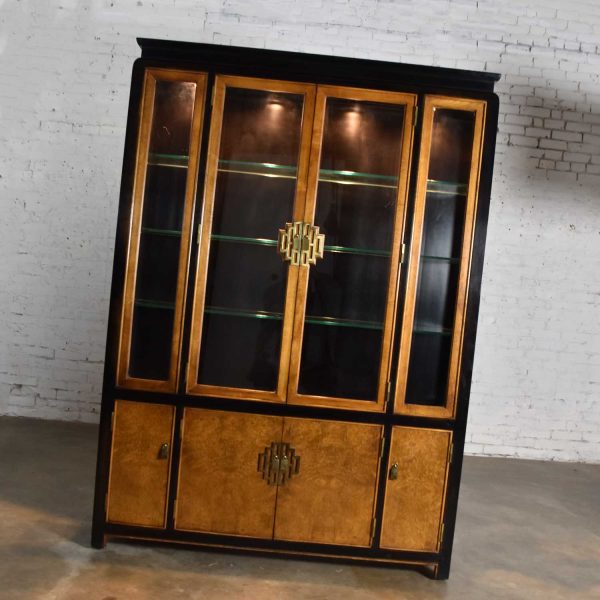 Large Chin Hua China Display Cabinet or Bookcase by Raymond K. Sobota for Century Furniture