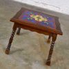 Catalina California Taylor or Mission Arts & Crafts Style Spanish Tile Top Side or End Table