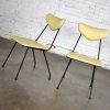 Mid-Century Modern Salterini Pair Neva-Rust Patio Dining Chairs