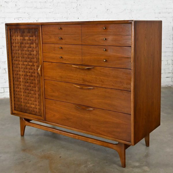 Mid-Century Modern Console Dresser or Chest of Drawers by Warren Church for Lane Perception