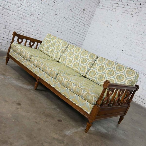 Vintage Mediterranean Spanish Revival Style Sofa by American of Martinsville