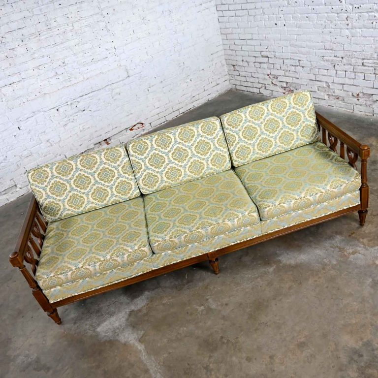 Vintage Mediterranean Spanish Revival Style Sofa by American of