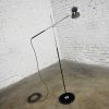 MCM Orbital Chrome Ball Adjustable Floor Lamp Attributed to the Eyeball Lamp by Robert Sonneman