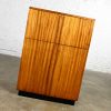 Vintage Art Deco Philippine Mahogany Dry Bar or Liquor Cabinet