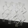 Vintage Mid Century Modern Sculpted Lucite Wine Rack