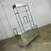 Vintage Mid Century Modern to Modern Chrome & Mirrored Etagere Cabinet Style of DIA or Ello