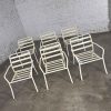 Mid-20th Century MCM Tropitone Outdoor Chairs with Vinyl Straps & Cushions Set of 6