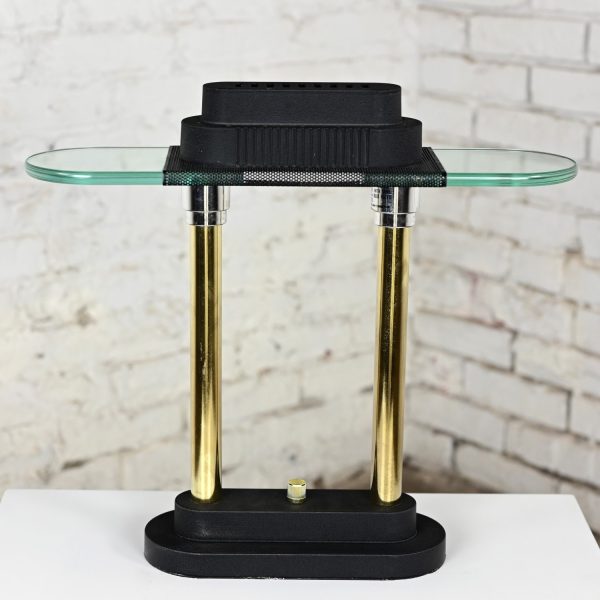 Late 20th Century Postmodern Halogen Table Lamp Style of Robert Sonneman for George Kovacs