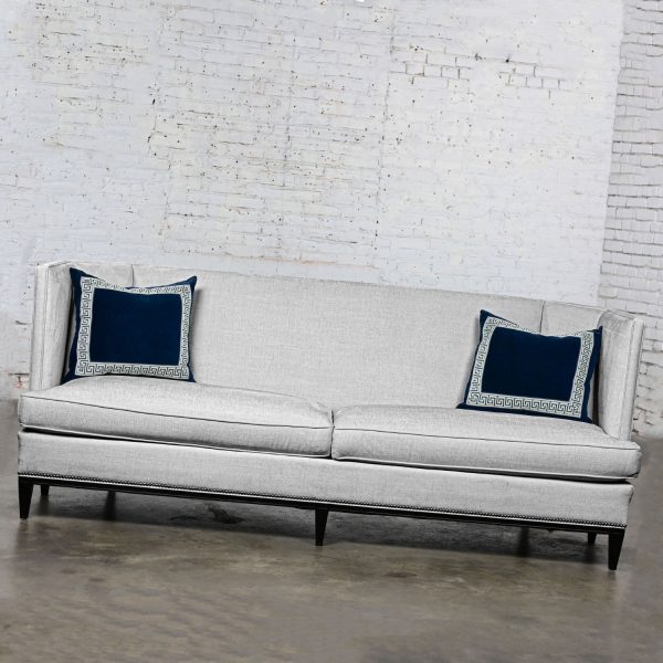 Early 21st Century Modern Modified Tuxedo Style Malbec Sofa by Hickory Chair Furniture