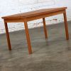 1970’s Scandinavian Modern D Scan Teak Draw Leaf Expanding Dining Table